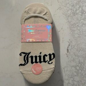 184. Juicy Couture 6 pair liners with script Monogram